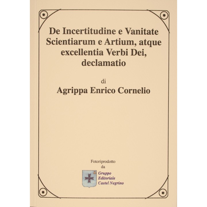 De incertitudine e vanitate